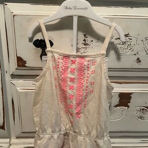 OshKosh B'gosh Cream Top with Pink Accents